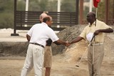 Salah Al Shaer, Gerry McDermott, Saleh Juma